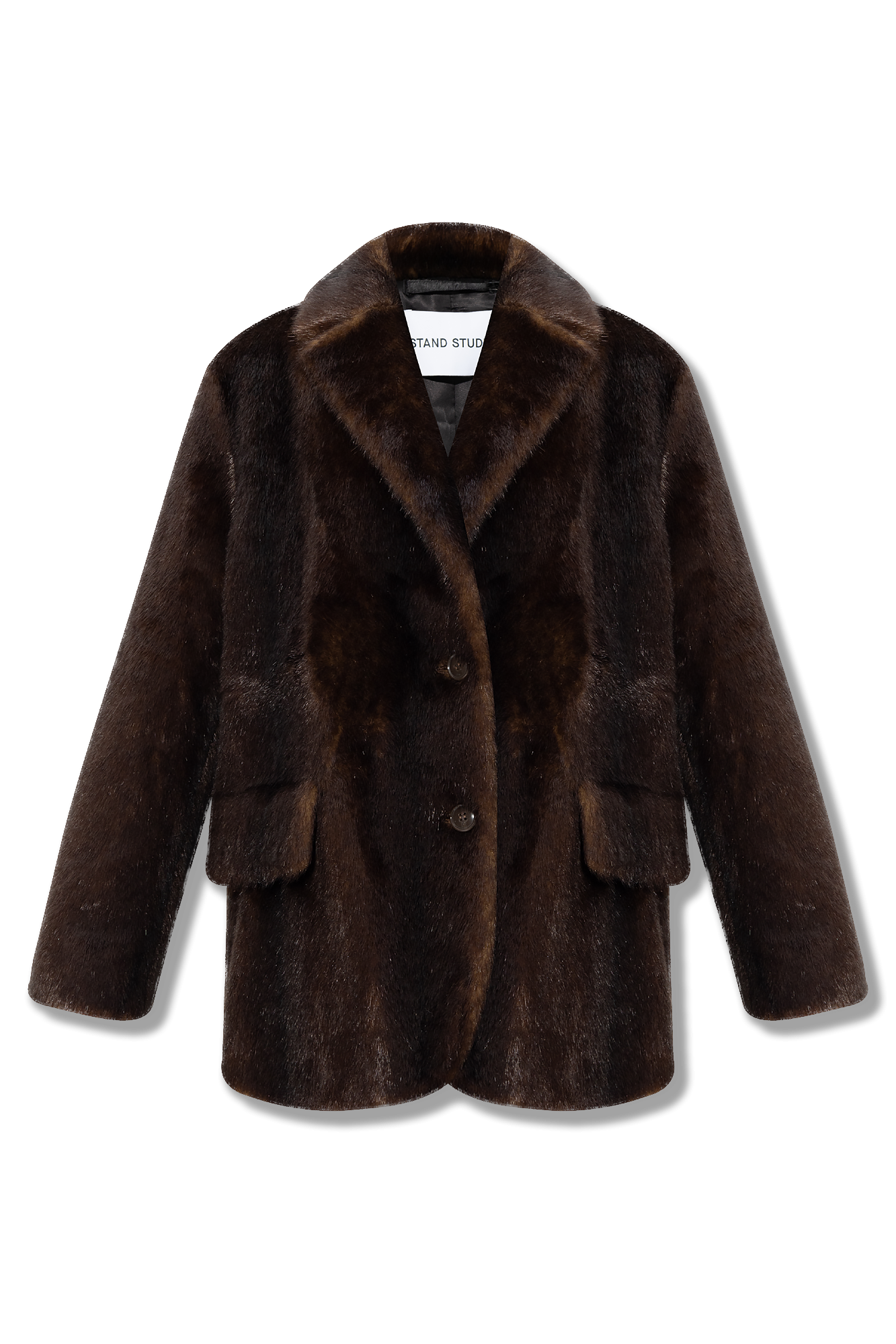 Brown 'Belinda'faux fur jacket STAND STUDIO - Vitkac Canada